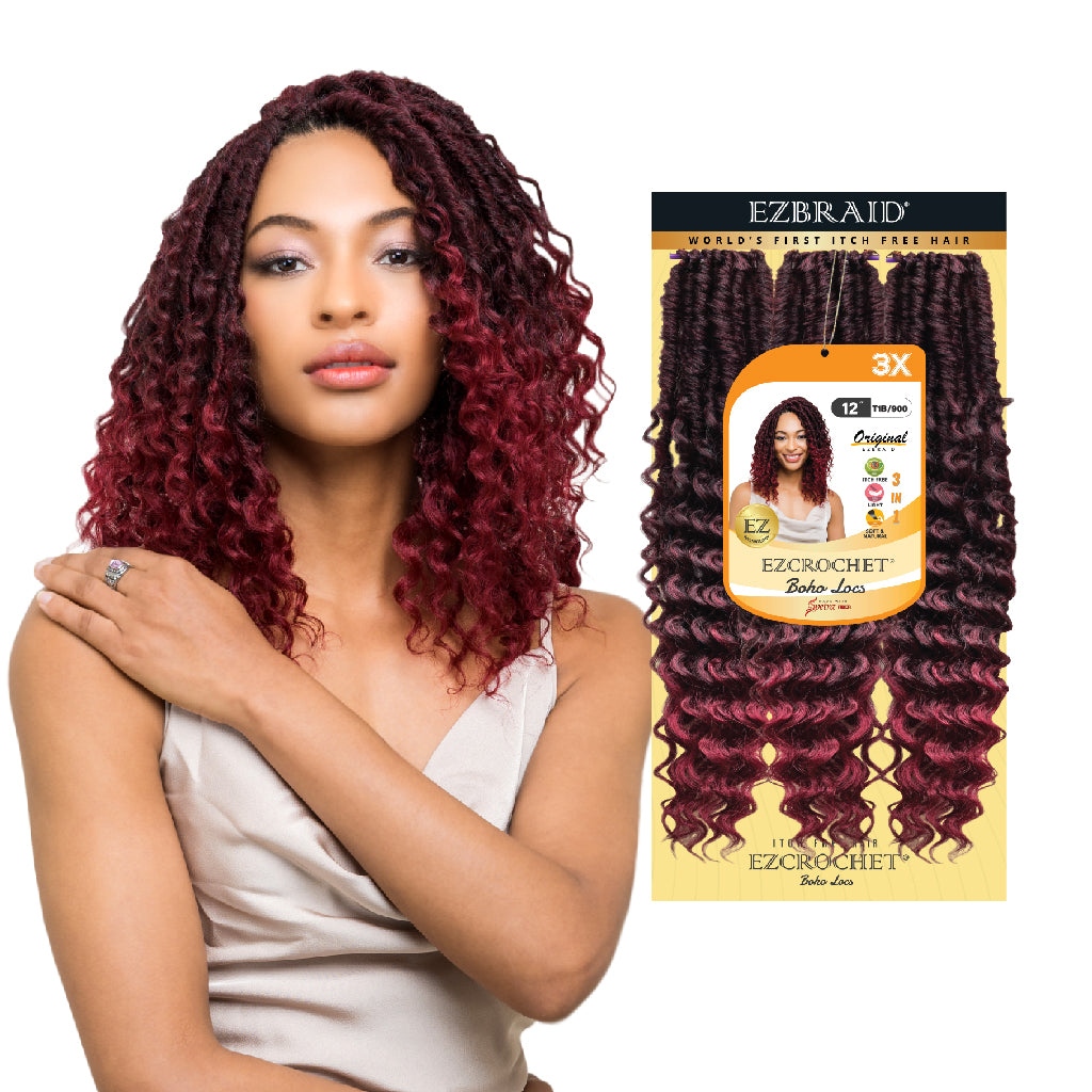 EZCROCHET Boho Locs 12"-3X