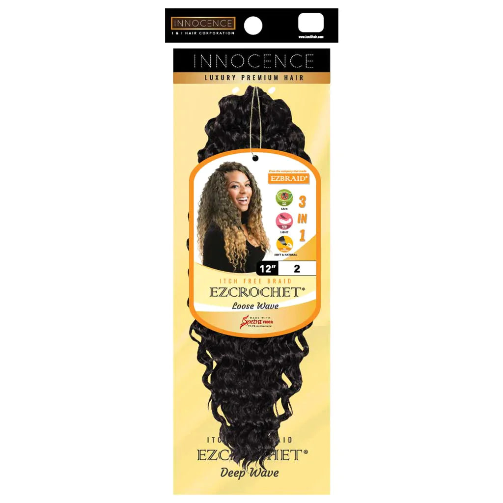 EZCROCHET Loose Wave 12" - EZBRAID UK