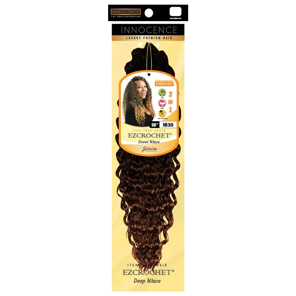EZCROCHET Loose Wave 18" - EZBRAID UK