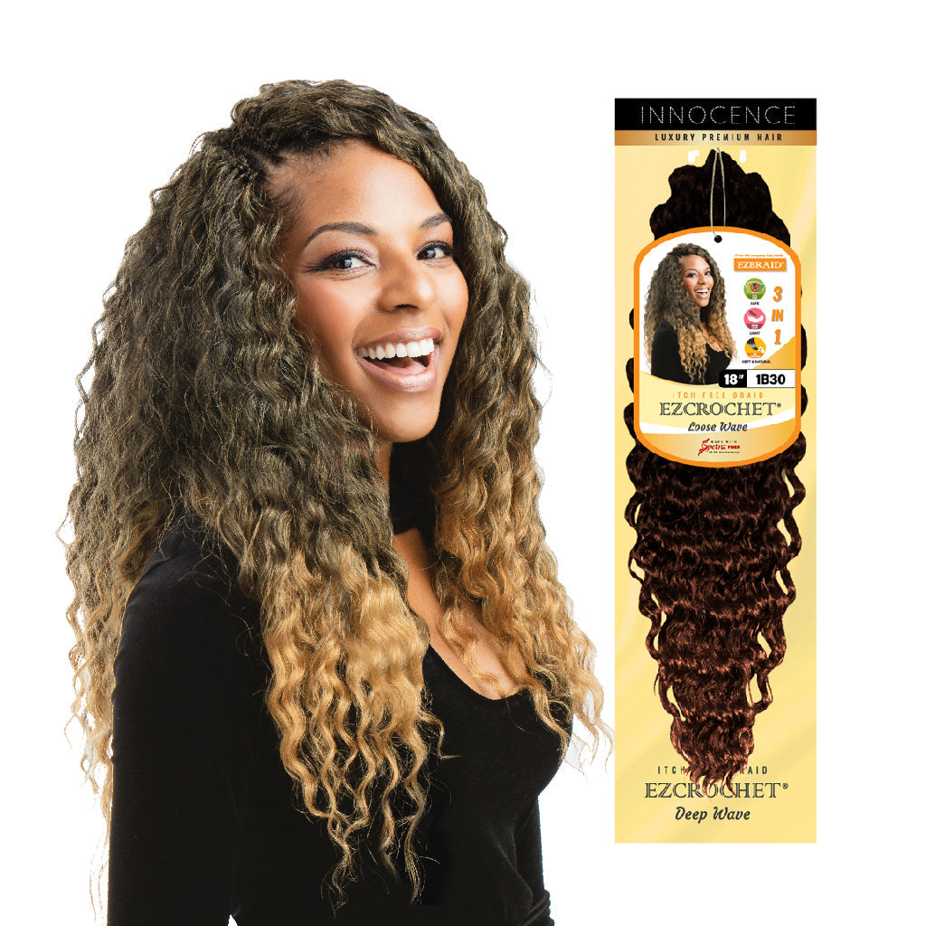 EZCROCHET Loose Wave 18" - EZBRAID UK