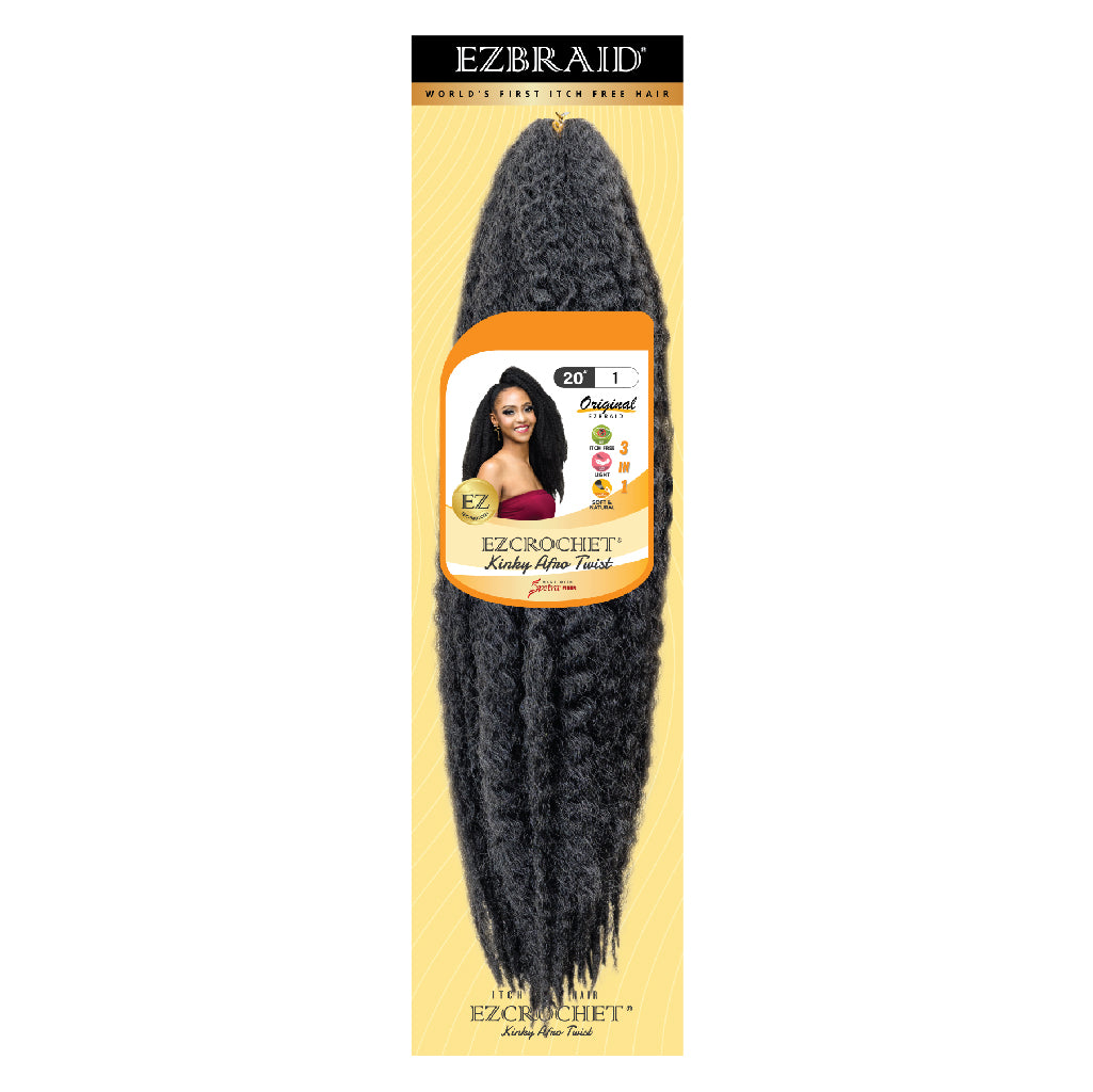 EZCROCHET Kinky Afro Twist 20" - EZBRAID UK