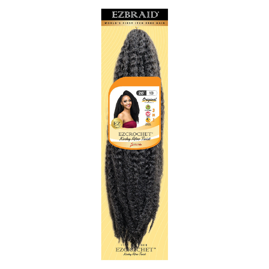EZCROCHET Kinky Afro Twist 20" - EZBRAID UK