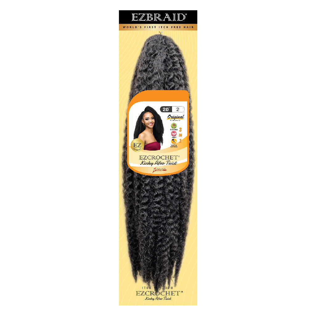 EZCROCHET Kinky Afro Twist 20" - EZBRAID UK
