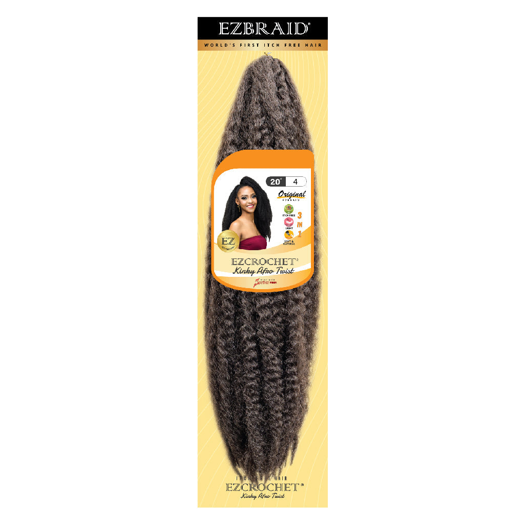 EZCROCHET Kinky Afro Twist 20" - EZBRAID UK