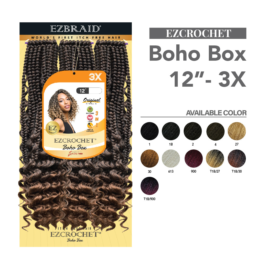 EZCROCHET Boho Box 12"-3X