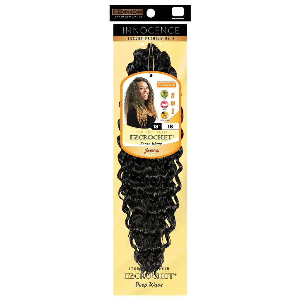 EZCROCHET Loose Wave 18" - EZBRAID UK